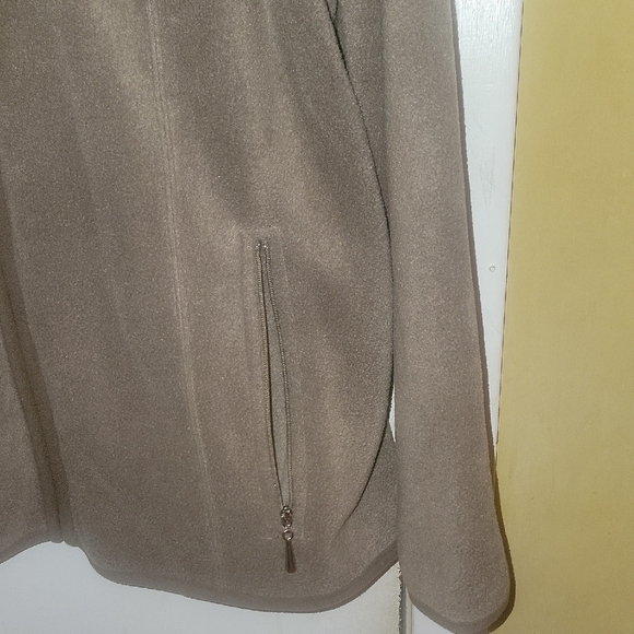 Karen Scott Tan Teddy Jacket - Picture 4 of 9